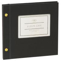 セキセイ ライトフリーアルバム S アルバムカフェ 台紙8枚(ブラック) HARPER HOUSE(ハーパーハウス) XP-4508-60 返品種別A | Joshin web