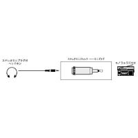 JVC モノラルミニプラグ⇔ステレオミニジャック AP-112A 返品種別A | Joshin web