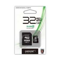 HIDISC microSDHCメモリカード 32GB CLASS10 UHS-I HDMCSDH32GCL10UIJP3 返品種別A | Joshin web