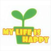 東洋マーク ステッカー MY LIFE IS HAPPY R780 返品種別A | Joshin web