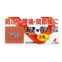 (第3類医薬品) ゼリア新薬工業 おきゅ膏Z 30枚 ◆セルフメディケーション税制対象商品 返品種別B | Joshin web