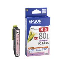 エプソン ［純正］インクカートリッジ(ライトマゼンタ/ 増量) EPSON ICLM80L 返品種別A | Joshin web