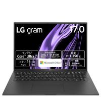 LG [ノートパソコン 17型、IPS液晶、WQXGA(2560×1600)/ 1350g/ Core Ultra 7 155H/ メモリ 16GB/ SSD 1TB/Windows11/ Office] LG gram 17Z90S-MA78J2 返品種別B | Joshin web