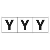 トラスコ中山 アルファベットステッカー 30×30 「Y」 白 3枚入 TSN30Y 返品種別B | Joshin web