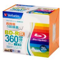 バーベイタム 4倍速対応BD-R DL 20枚パック 50GB ホワイト プリンタブル Verbatim VBR260YP20V1 返品種別A | Joshin web