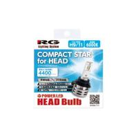 RACING GEAR LEDヘッドバルブ COMPACT STAR for HEAD 6000K 4400lm H9/ 11 取付簡単!ポン付けドライバー一体型 2個入り RG RGH-P791 返品種別A | Joshin web