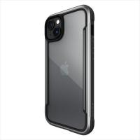 RAPTIC(ラプティック) iPhone15(6.1inch/ 2眼)用 耐衝撃ケース 米軍MIL規格クリア 薄型 アルミフレーム Shield(ブラック) RT_IONCSAPSH_BK 返品種別A | Joshin web