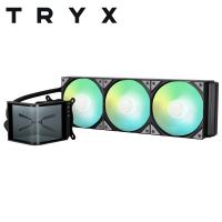 TRYX｜トライエックス PANORAMA SE 360 ARGB Liquid Cooler L字型AMOLEDディスプレー搭載 簡易水冷CPUクーラー(ブラック) L-P360L-AM3M-G0K 返品種別B | Joshin web
