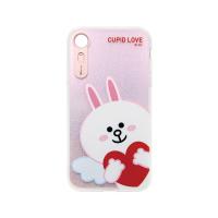 LINE FRIENDS iPhone XR用 LINE FRIENDS LIGHT UP CASE CUPID LOVE(コニーハート) KCL-LCL008 返品種別A | Joshin web