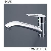 KVK キッチン用 KM5031TEC シングルシャワー付混合栓 | ジュールプラスYahoo!店