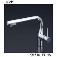 KVK キッチン用 KM6101ECHS 撥水シングルシャワー付混合栓 | ジュールプラスYahoo!店