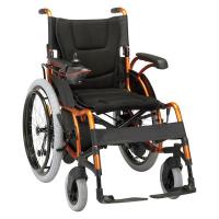 ・電動走行(手動・自動切替可能) ・自走(ハンドリム付き)での介助兼用 ジョイスティック操作 車椅子 電動車椅子 e-Economy マキテック KEY-01 | ジョイフルサンコー
