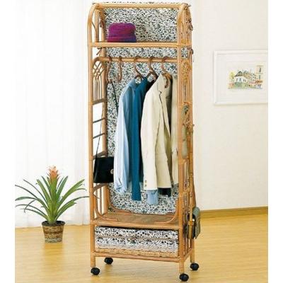 ハンガーラック（素材：籐、ラタン）｜チェスト、衣類収納｜家具