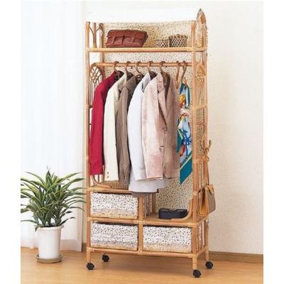 ハンガーラック（素材：籐、ラタン）｜チェスト、衣類収納｜家具