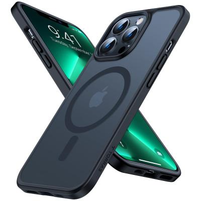 TORRAS iPhone 13 Pro Max用ケース 磁気デザイン ミリタリー