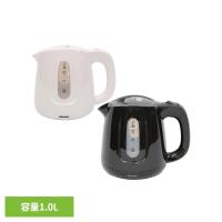 ケトル 電気ケトル コードレス 空焚き防止機能付き 1L ポット コードレス電気ケトル 1.0L HKM-100WH | マイルーム Yahoo!店