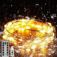 LEDイルミネーションライト USB式　100球　10m　リモコン付 8パターン タイマー機能　ストリングライト　防水 BMZ-JP-SL-Warm | Jp-Buy