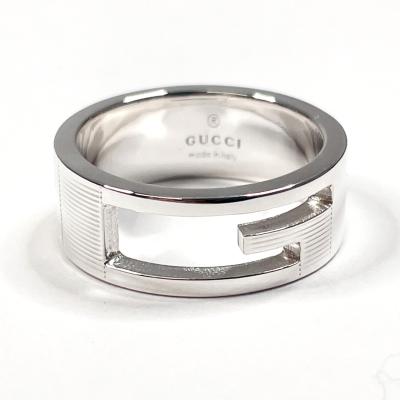 GUCCI グッチ カットアウト シルバーリングの商品一覧 通販 GUCCI グッチ カットアウト シルバーリングの商品一覧 通販