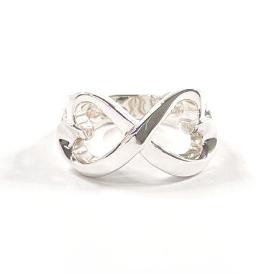 未使用級☆ティファニー 指輪 インフィニティ ナローリング 9号 シルバー925 TIFFANY&Co.（ティファニー） 9号 リング・指輪 ノーツ ナロー