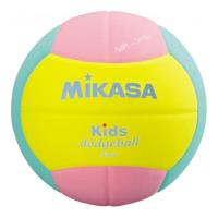 ミカサ スマイルドッジボール2号 EVA イエロー×ピンク×グリーン 約160g  SD20-YP ＜2023NP＞ | JPNスポーツ