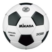 ミカサ サッカーボール5号 検定球 ホワイト×ブラック 貼り  SVC5500-WBK ＜2023CON＞ | JPNスポーツ