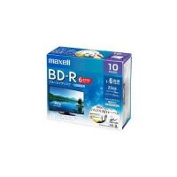 マクセル(maxell) maxell 録画用 BD-R 標準130分 6倍速 ワイドプリンタブルホワイト 10枚パック BRV25WPEH.10S | ジェイスコヤカ