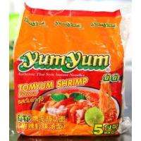 yumyum ヤムヤム トムヤムシュリンプ 5個セット 【インスタントヌードル トムヤムシュリンプ味】 タイのインスタント麺（即席麺） | ジェイスコヤカ
