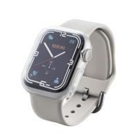 エレコム Apple Watch (アップルウォッチ) ケース 41mm [Apple Watch 8 7 対応] フルカバーケース ソフト クリア | ジェイスコヤカ