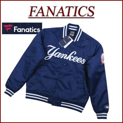 New York Yankees スタジャン Fanatics ヤンキース Fanatics ファナティクス ジャケット MLB NY YANKEES KANJI PU