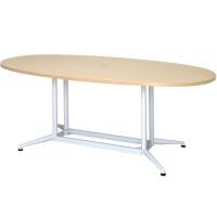 会議テーブル ミーティングテーブル 会議用テーブル ミーティング用テーブル 会議机 サイドテーブル ワークテーブル 作業テーブル T字脚 2色あり | お・も・て・な・し ボックス