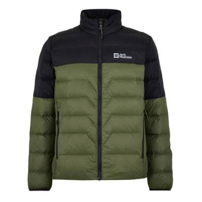 ジャックウルフスキン●グリーンダウンジャケット ジャックウルフスキン（JackWolfskin）（メンズ）ダウン