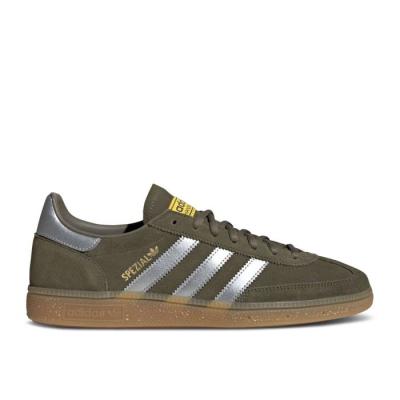 アディダス新品SPEZIAL カーキシルバーライン24センチ
