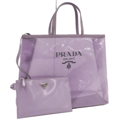 sale　PRADA　メッシュ　フラワー　バッグ PRADA】プラダ『スモール メッシュ トートバッグ』1BG417