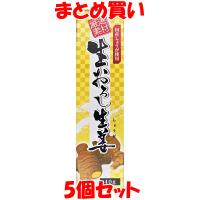 東京フード 厳選素材 生おろし生姜 チューブ入り 40g×5個セット まとめ買い [こちらの商品は予告なくラベル表示が変わります] | 純正食品マルシマ ヤフー店