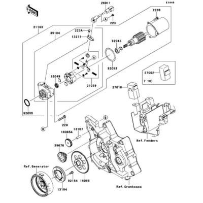 Kawasaki GPZ400F セルモーターブラシ 21039-1053 楽天市場】gpz400f セルモーターの通販