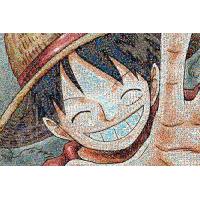 エンスカイ 1000ピース ジグソーパズル ワンピース モザイクアート【ルフィ】(50x75cm) | JURI SHOPS