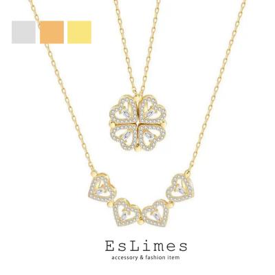 三つ葉のクローバー（ネックレス、ペンダント）｜レディース