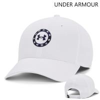 (USモデル)アンダーアーマー ゴルフキャップ ジョーダンスピース アジャスタブルハット メンズ  ハット 帽子 ホワイト ミッドナイトネイビー | GOLF J-WINGS Yahoo!店
