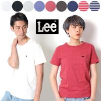 Lee リー 胸ロゴ 半袖ポケットTシャツ ポケット Tシャツ 胸ポケ ポケT LT2000 メンズ レディース ユニセックス リンクコーデ ワンポイント