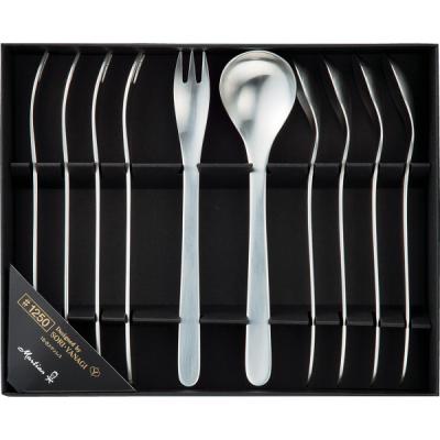 【未使用】 柳宗理 黒柄 ティースプーン 5本セット 5P 柳宗理デザイン 黒柄カトラリー#2250 ティースプーン5本セット