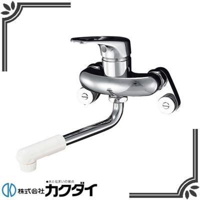 カクダイ シングルレバー混合栓 192（キッチン蛇口、水栓）｜キッチン