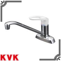 KVK KM5081R20 流し台用シングルレバー式混合栓 200mmパイプ付 | 住宅設備販売ドットコム ヤフー店