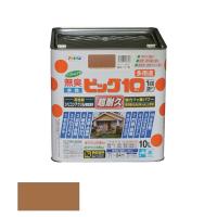 アサヒペン　水性 ビッグ10 多用途 10L グレイッシュ 232 カーキー色　【品番：4970925436856】 | 住設プロ Yahoo!店