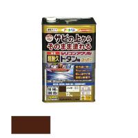 アサヒペン　油性 超耐久シリコンアクリルトタン用スーパー 12kg こげ茶　【品番：4970925535870】 | 住設プロ Yahoo!店