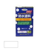 アサヒペン　防水塗料 4L 透明（クリヤ）　【品番：4970925519016】 | 住設プロ Yahoo!店