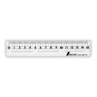 【メール便対応】シンワ測定　直定規 アクリル製 15cm　【品番：77041】 | 住設プロ Yahoo!店