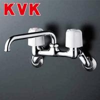 KVK KM14N2 【SALE】キッチン用蛇口[壁][2ハンドル混合水栓] | 住設ドットコム ヤフー店