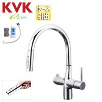 KVK KM6081SCV11EC キッチン用蛇口 浄水器水栓[台][シングルレバー混合付属][浄水カートリッジ付属] | 住設ドットコム ヤフー店