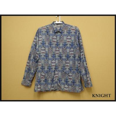 【新品未使用】バティック柄 長袖シャツ M バティックシャツ 長袖（メンズファッション） | ファッション