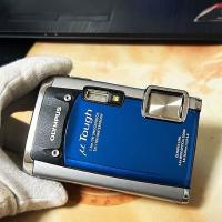 OLYMPUS 防水デジタルカメラ μ TOUGH 6020 ブルー μ TOUGH-6020 BLU | ケイファクト